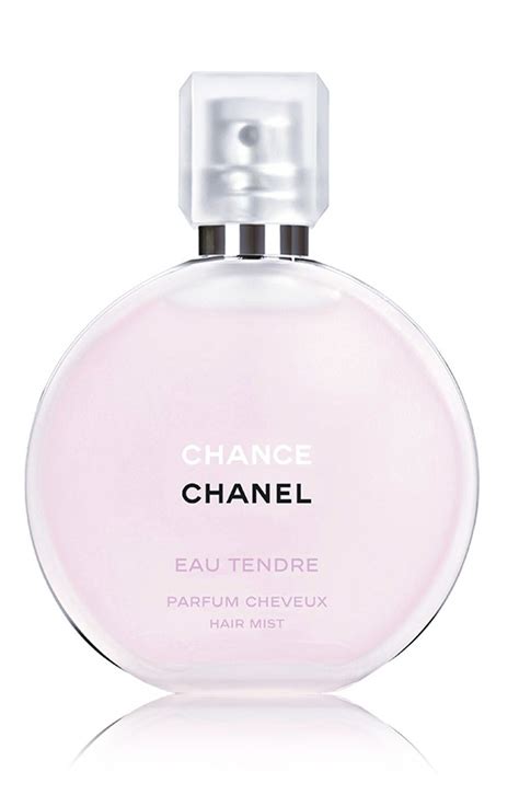 chanel chance hair mist.